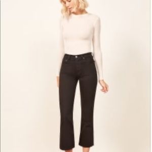 Reformation- Jordi kick flare jeans